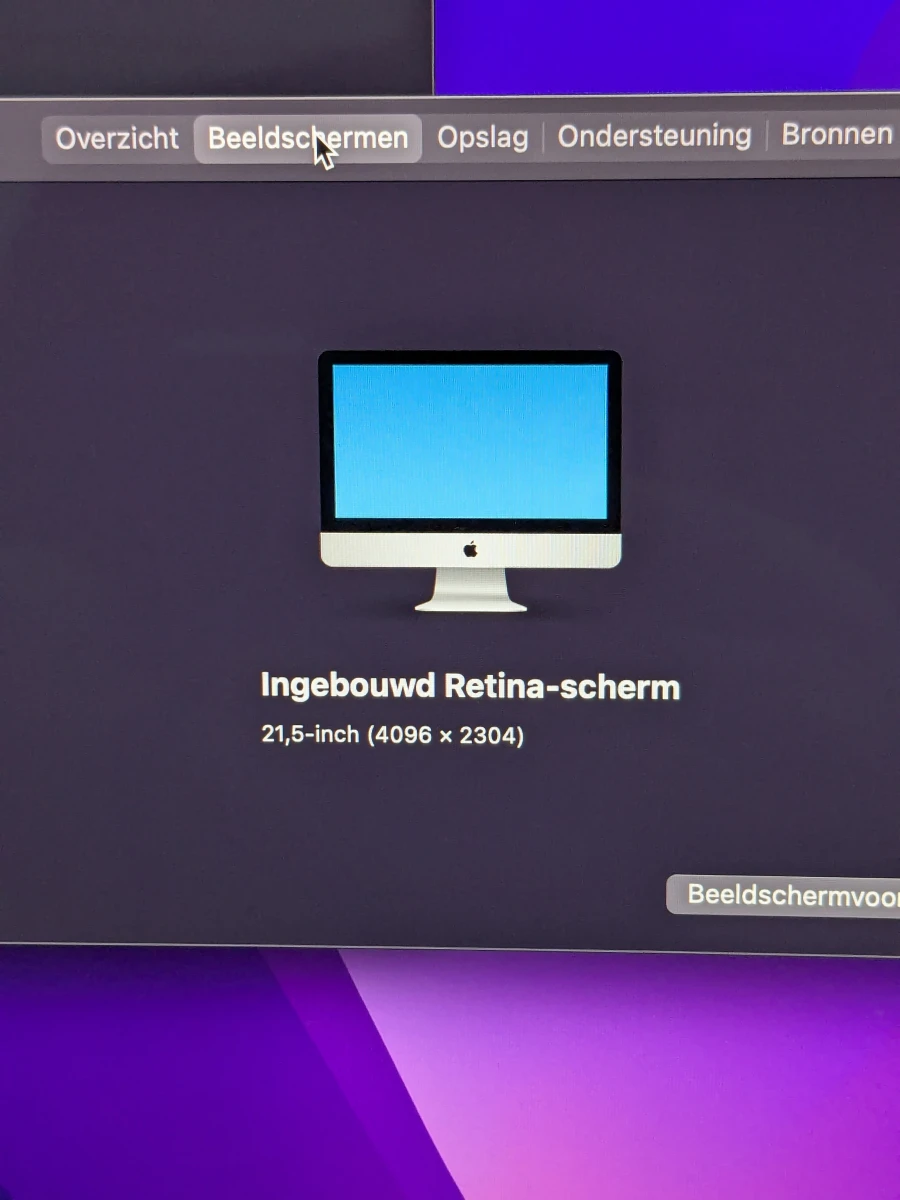 Apple iMac Retina 4K 21,5 inch (Late 2015) met toetsenbord en muis - foto 4