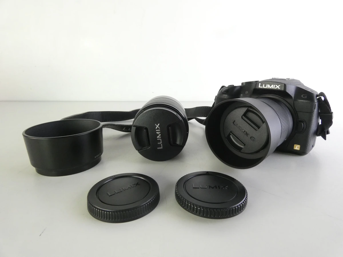 Panasonic Lumix DMC-G6 spiegelreflexcamera met lenzen en accessoires - foto 2