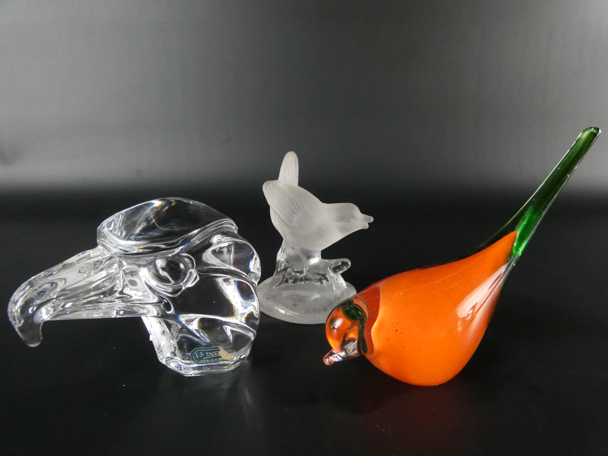 Set van diverse kristallen dierenfiguren en beeldjes (Swarovski, J.G. Durand & RCR) - foto 2