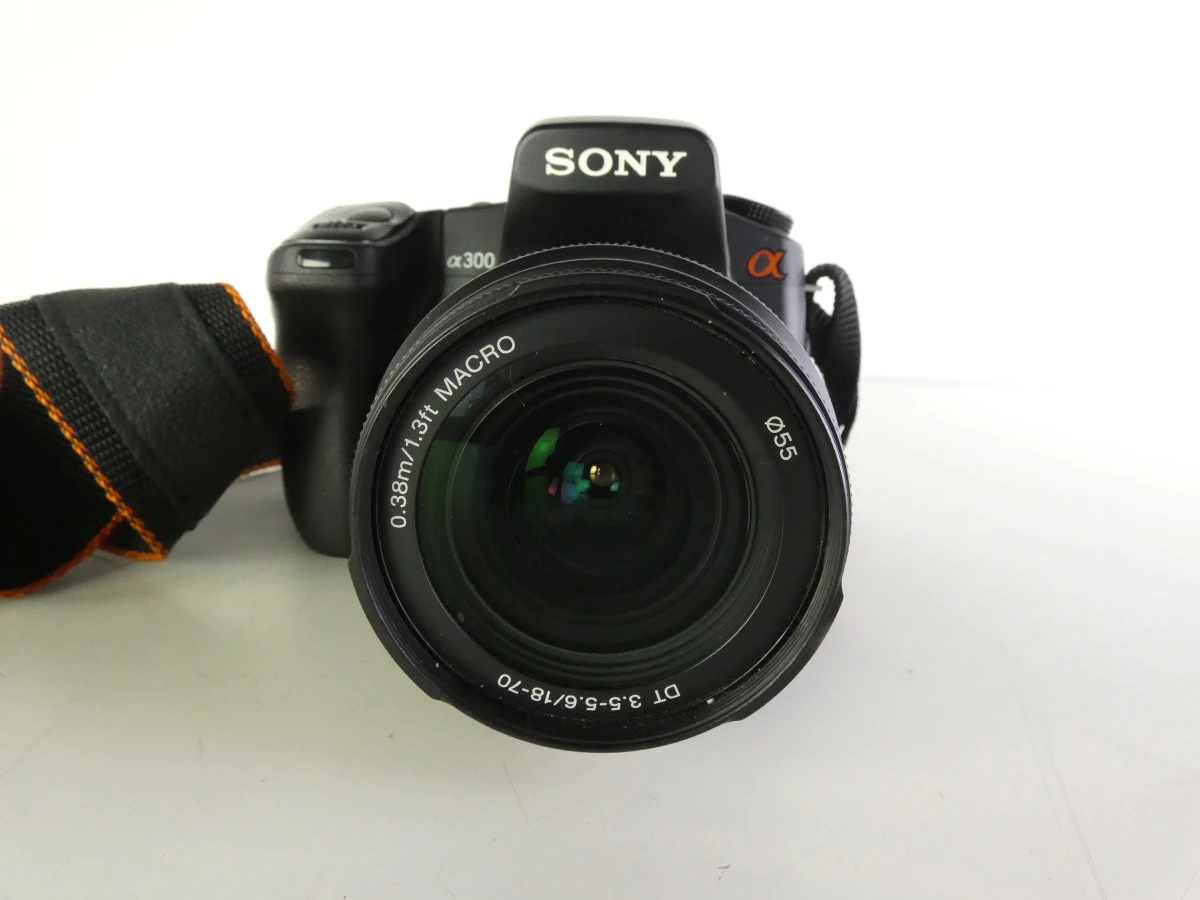 Sony Alpha DSLR-A300 digitale spiegelreflexcamera set met draagtas - foto 3