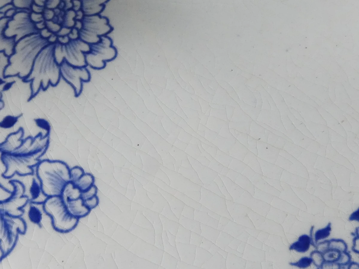 Vintage Frans aardewerk serviesonderdelen - Longwy “Chinois” - foto 26