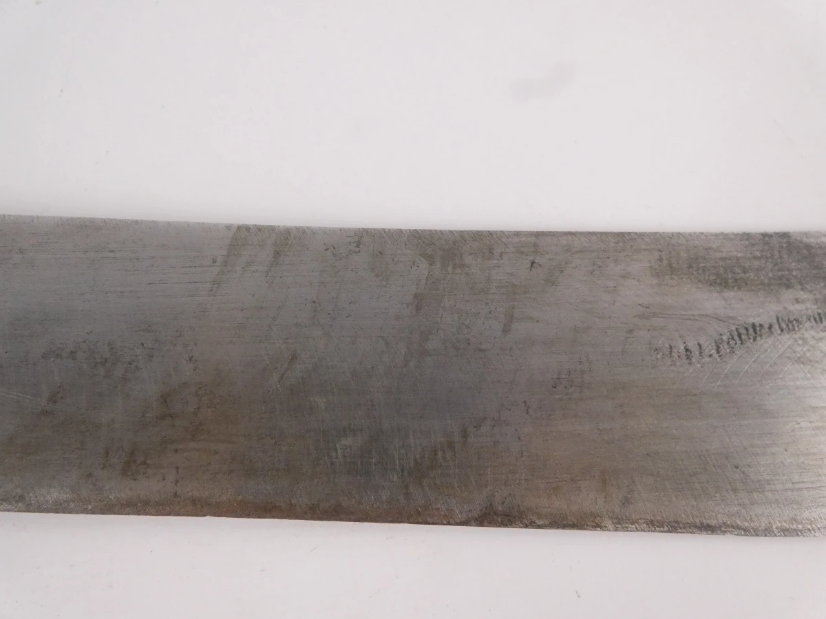 Oude machete met leren schede Guadeloupe - foto 4