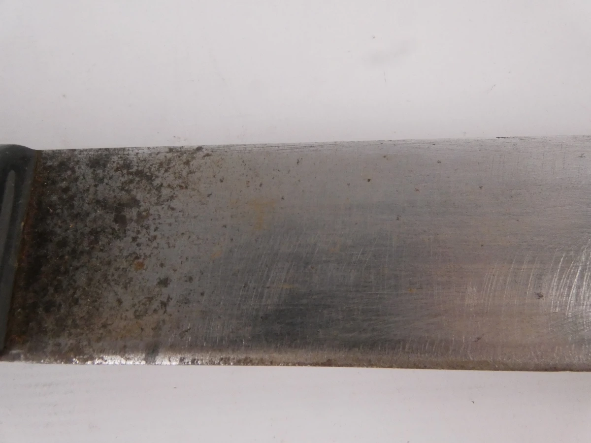 Oude machete met leren schede Guadeloupe - foto 5