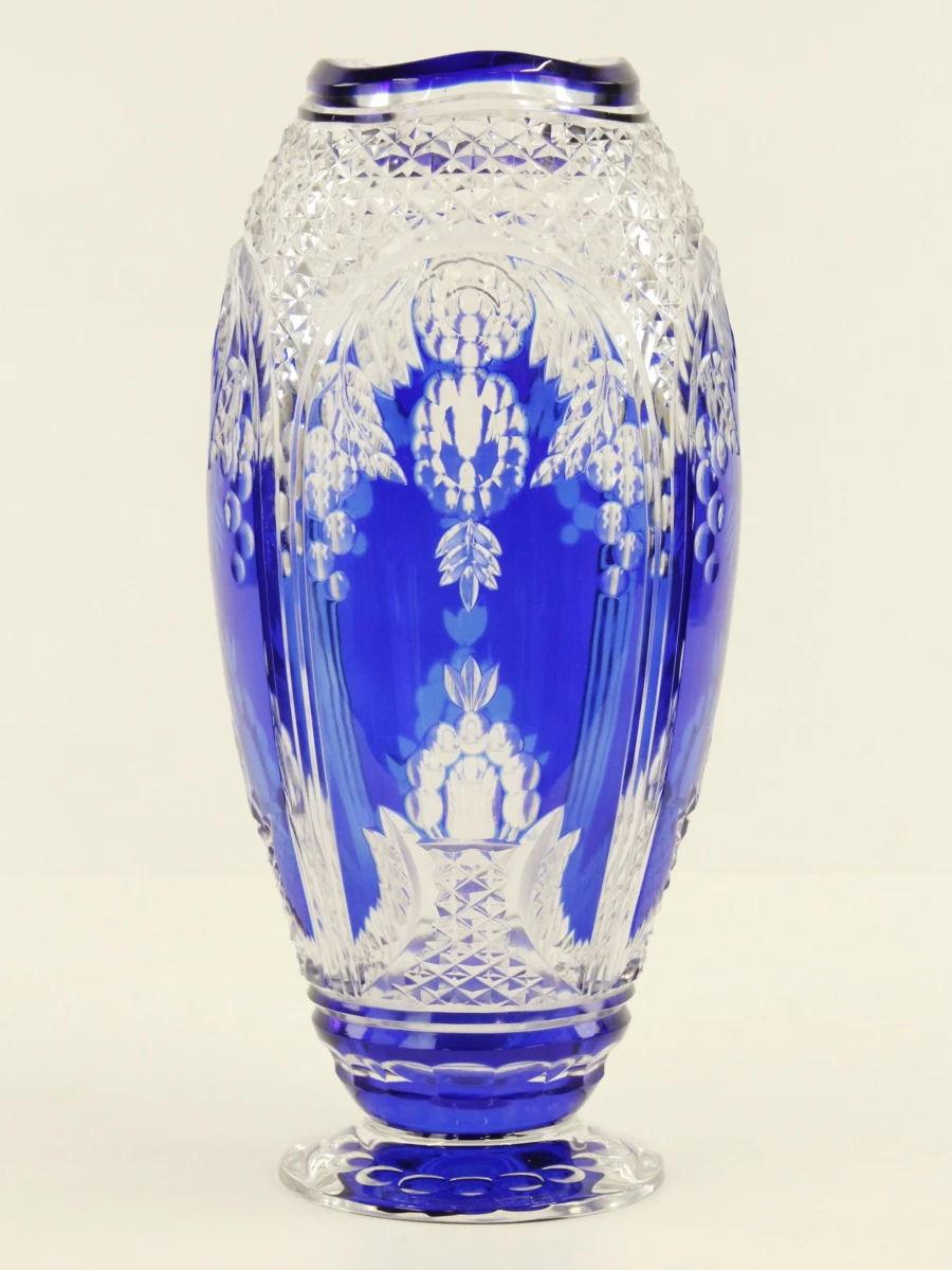 Joseph Simon voor Val Saint Lambert – grote Art Deco vaas ‘ADP9’, 1925 - foto 8