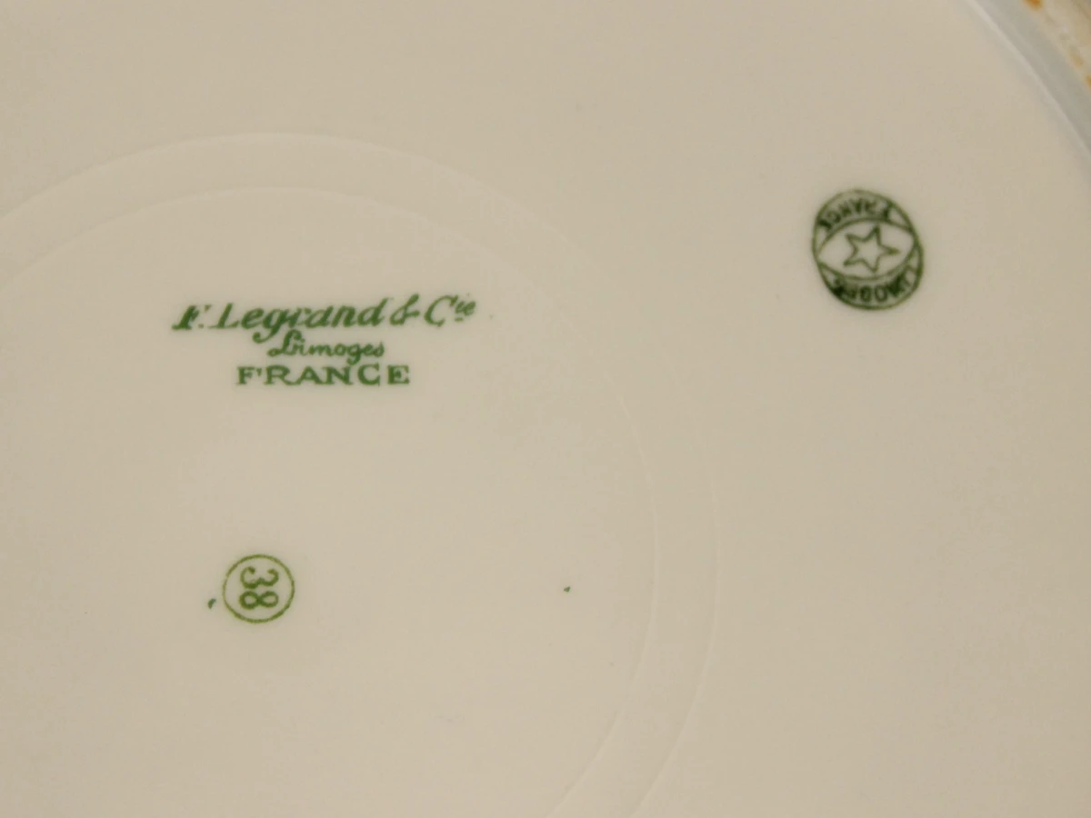 F. Le Grand & co Limoges servies voor  11-12 personen - foto 27