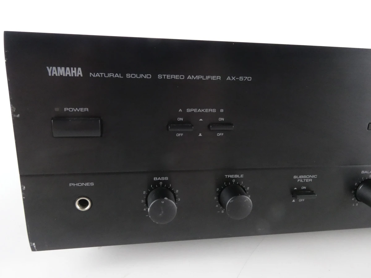 Yamaha AX-570 stereo versterker - foto 2