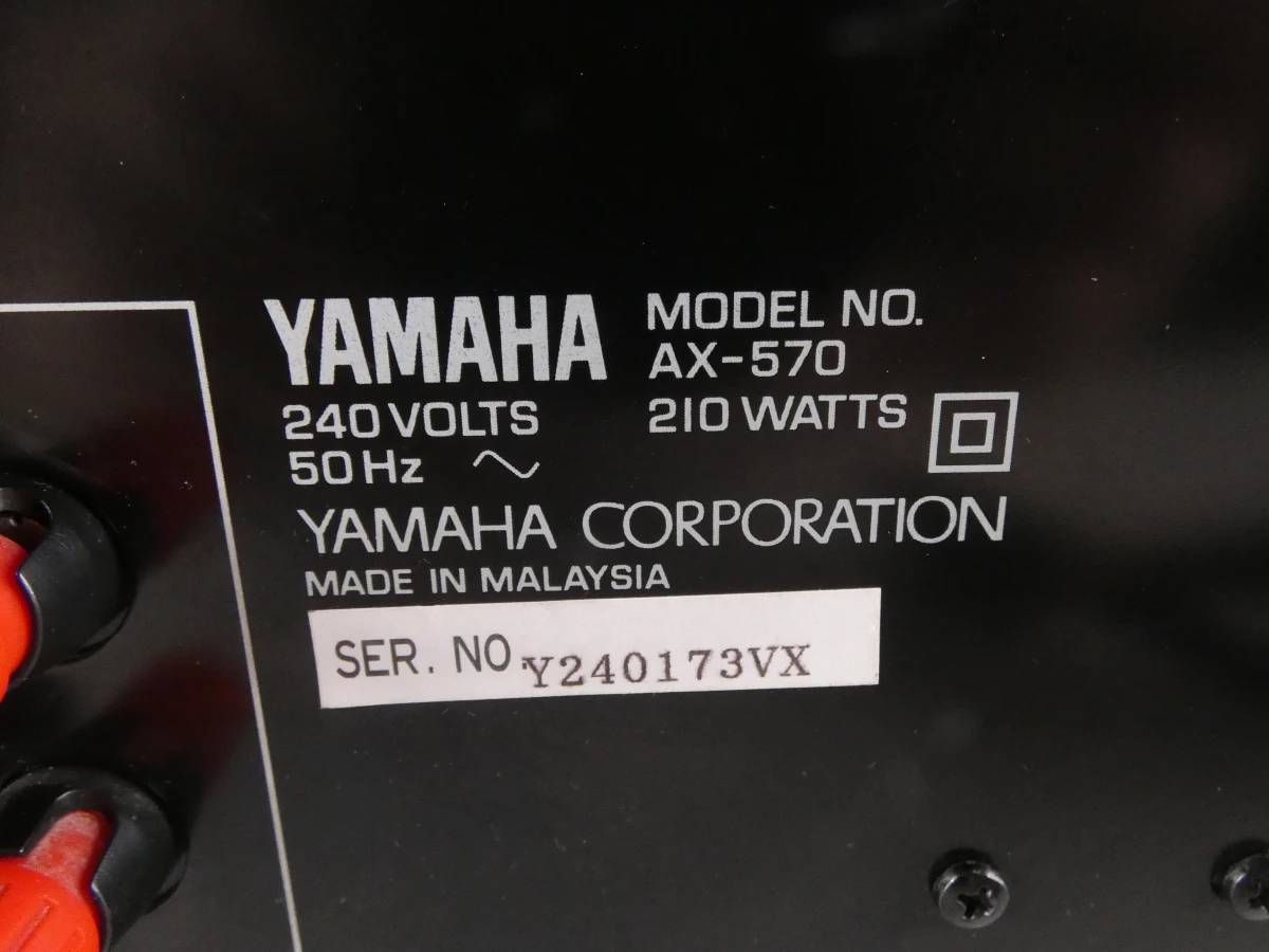 Yamaha AX-570 stereo versterker - foto 11