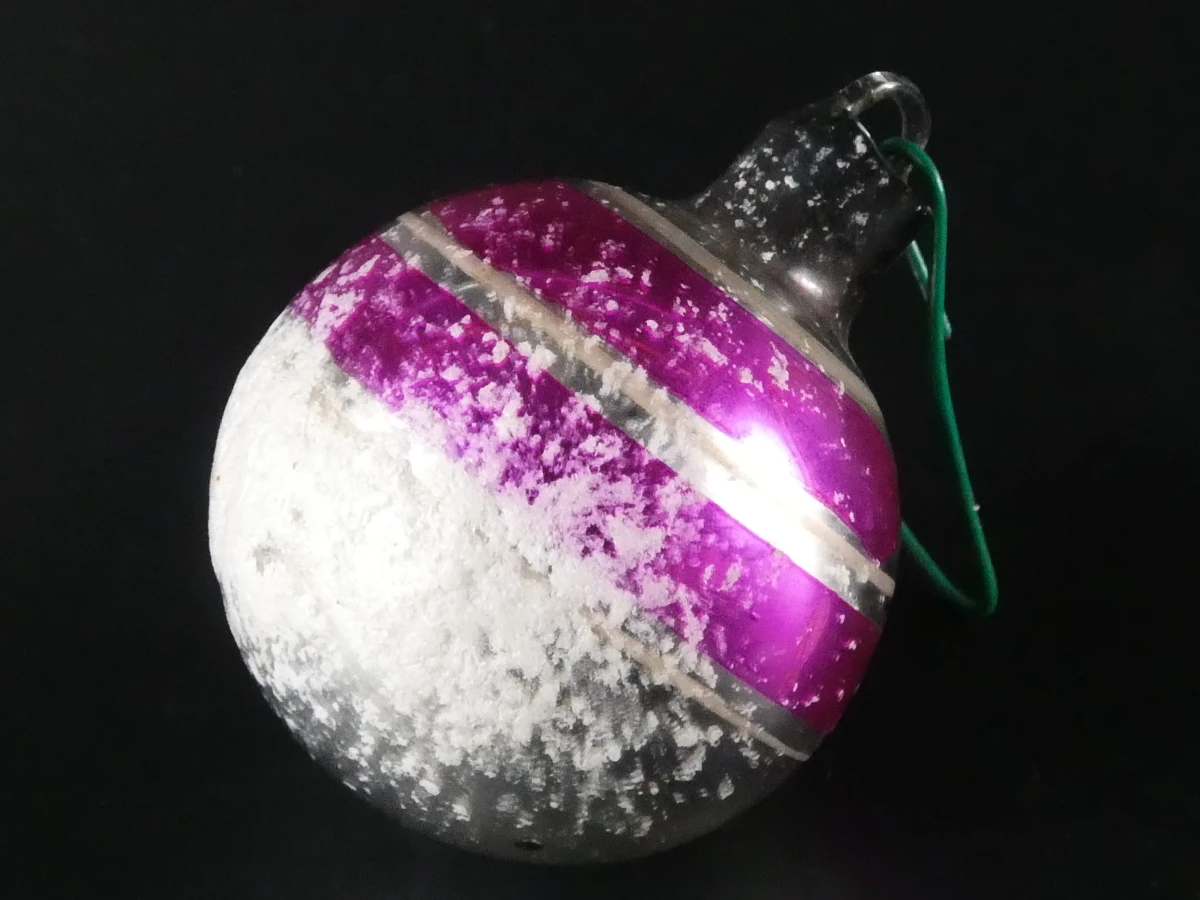 Set van 8 vintage kerstballen - Ajeko - foto 6