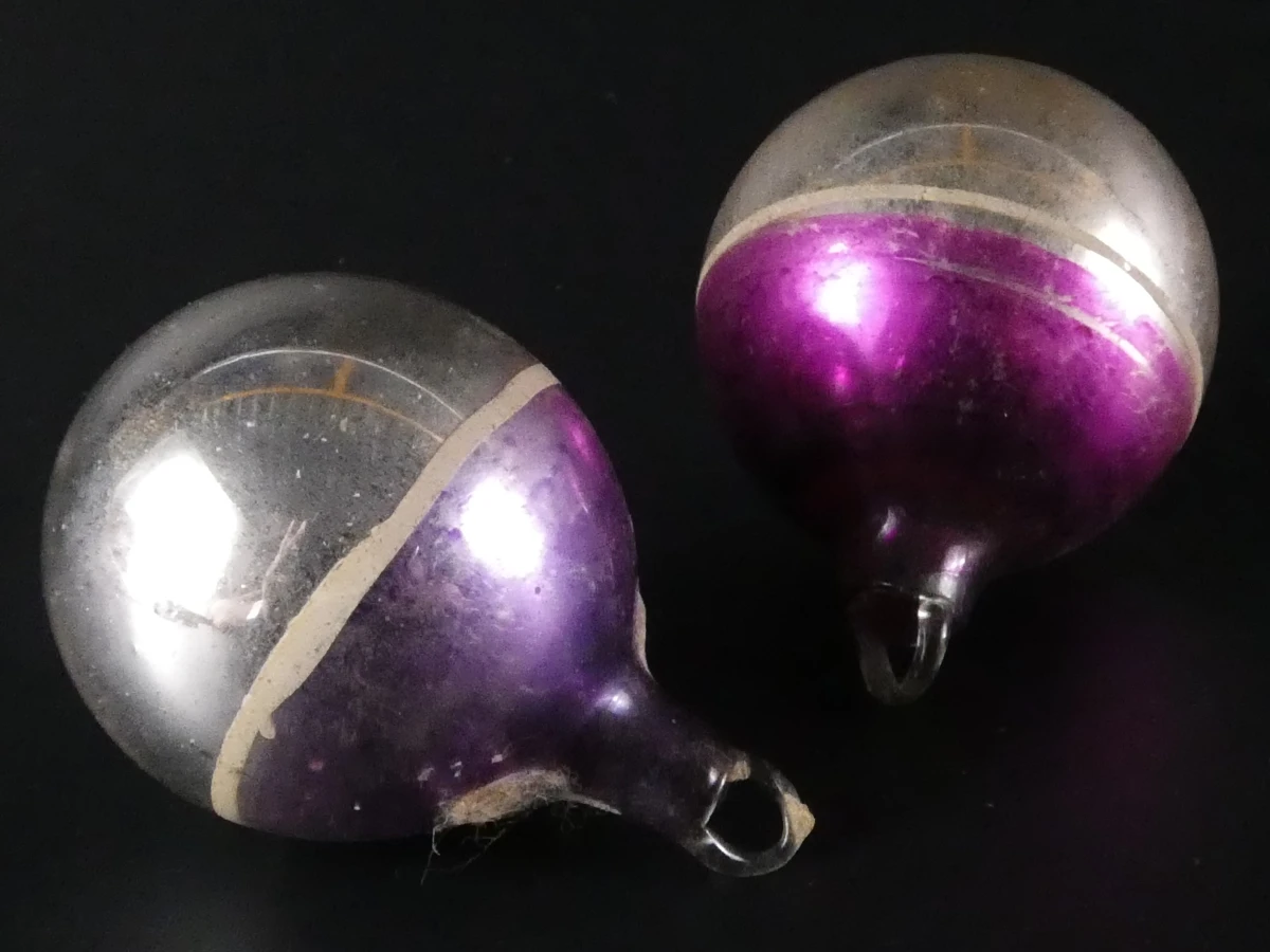 Set van 8 vintage kerstballen - Ajeko - foto 14