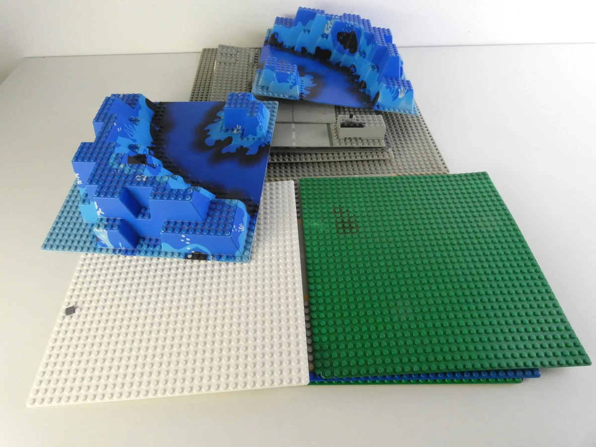 Set LEGO bouwplaten en landschapselementen - foto 6