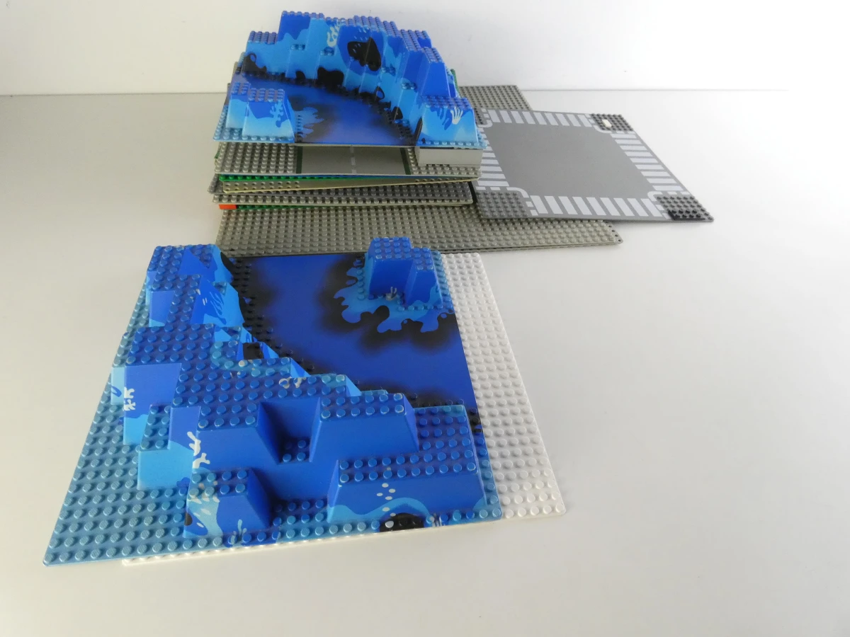 Set LEGO bouwplaten en landschapselementen - foto 7