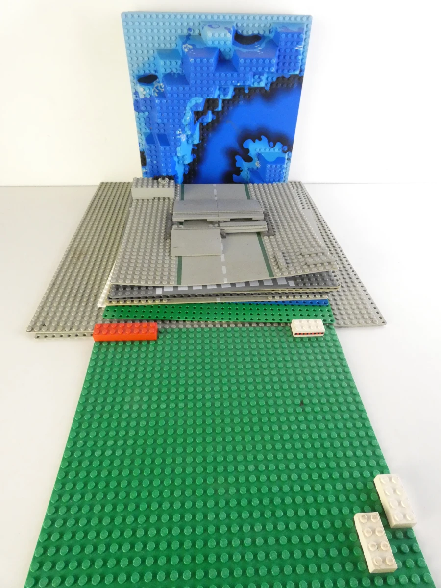 Set LEGO bouwplaten en landschapselementen - foto 19