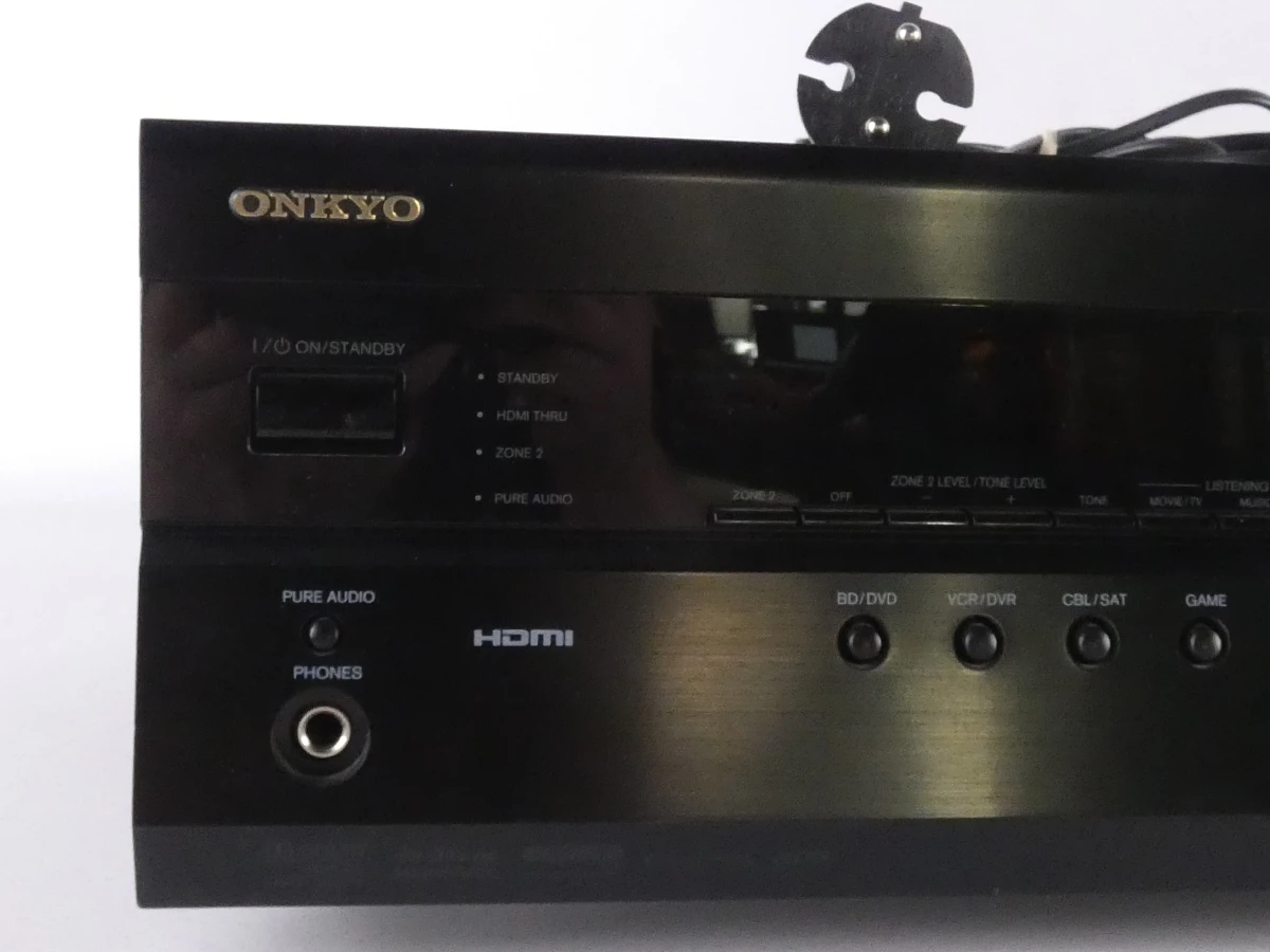 Zwarte Onkyo TX-SR508 7.1-kanaals AV-receiver met afstandsbediening - foto 3