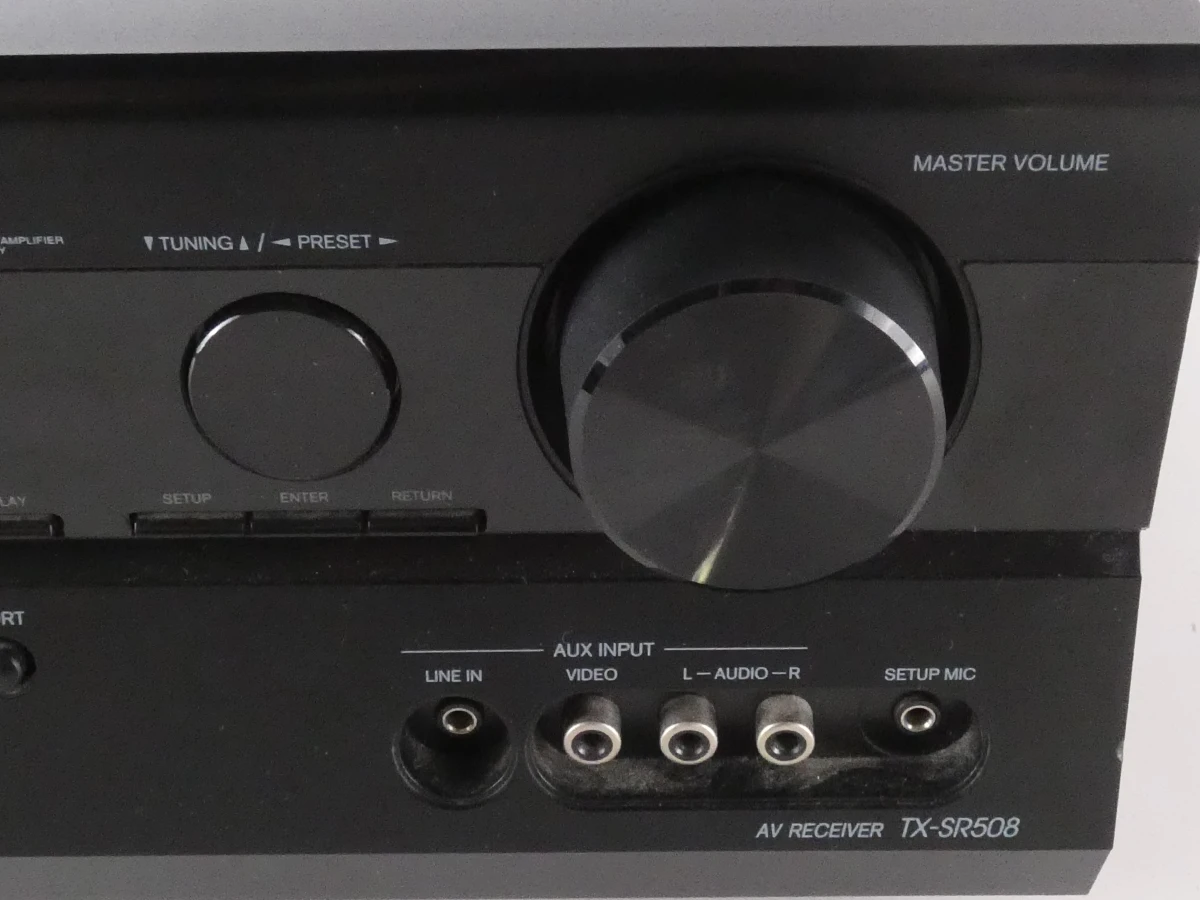 Zwarte Onkyo TX-SR508 7.1-kanaals AV-receiver met afstandsbediening - foto 5