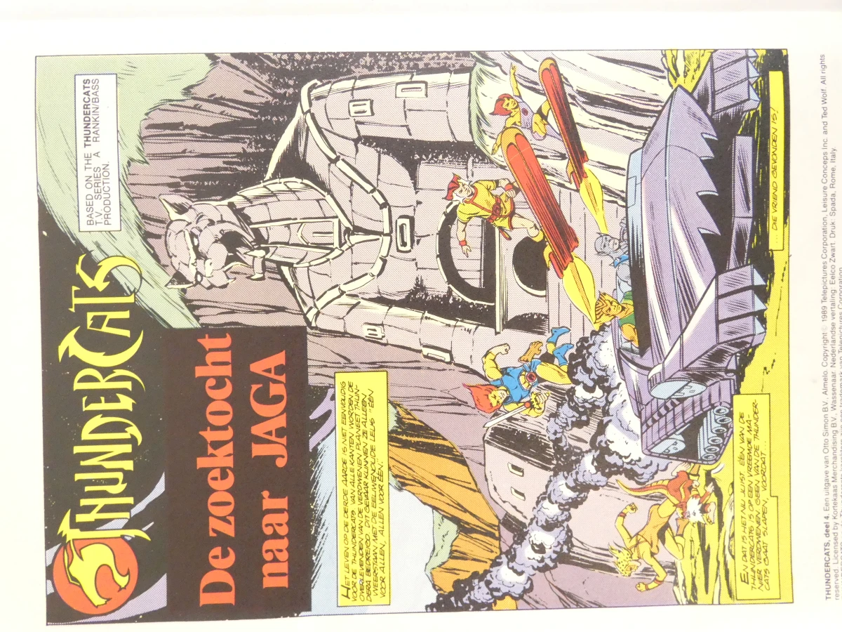 Set van 6 Thundercats stripboeken uit 1989 - foto 7