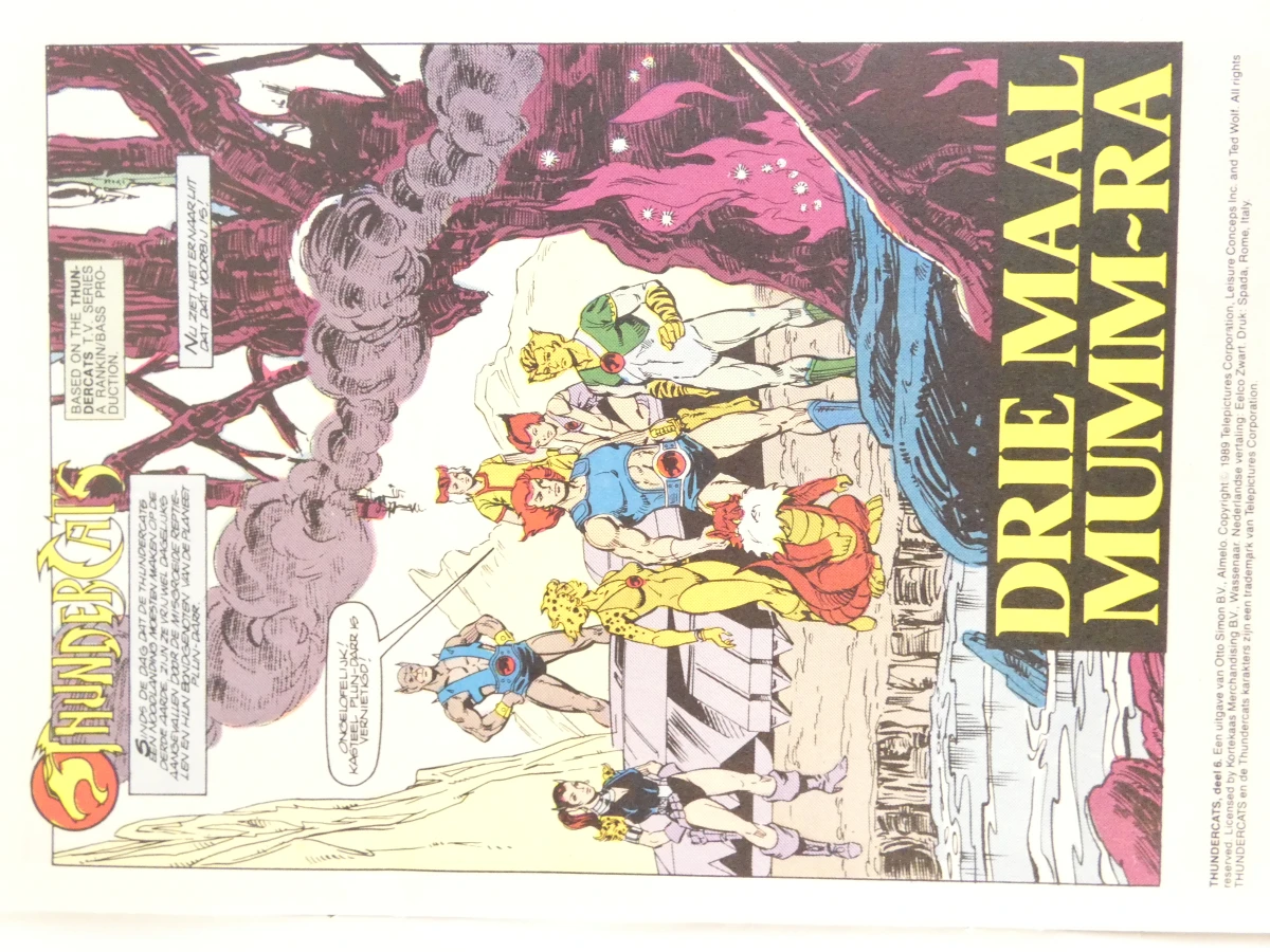 Set van 6 Thundercats stripboeken uit 1989 - foto 9
