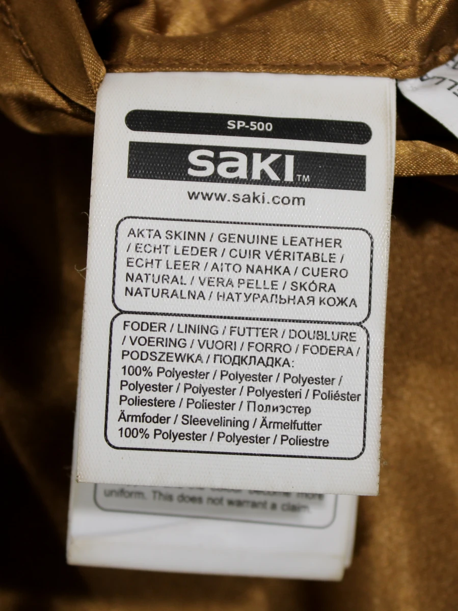 Saki Collection | Leather Biker Jacket [Maat 36] - foto 7