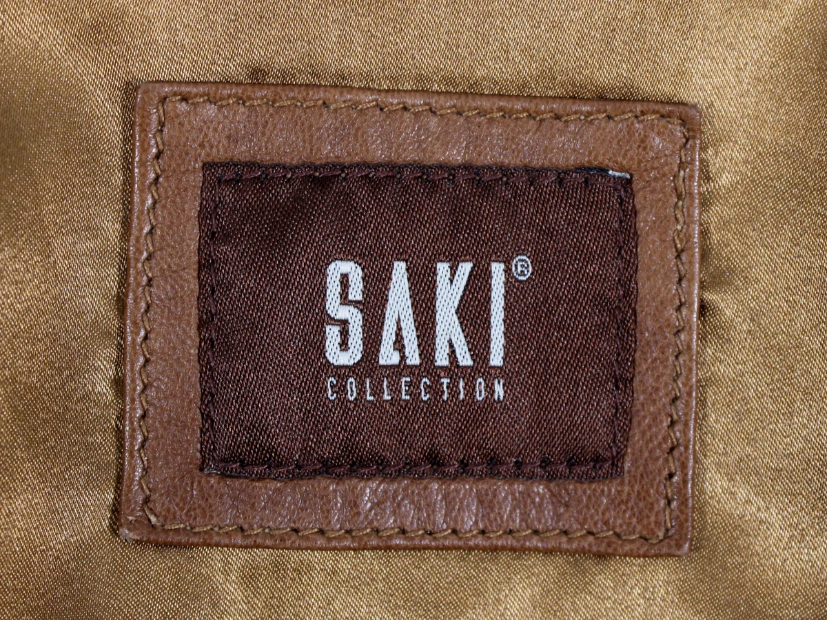 Saki Collection | Leather Biker Jacket [Maat 36] - foto 6