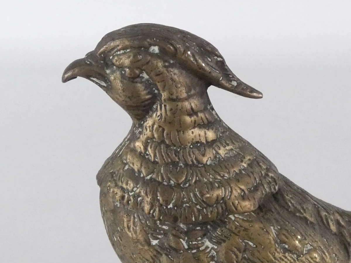 Set van 5 decoratieve metalen fazantenbeeldjes - foto 8
