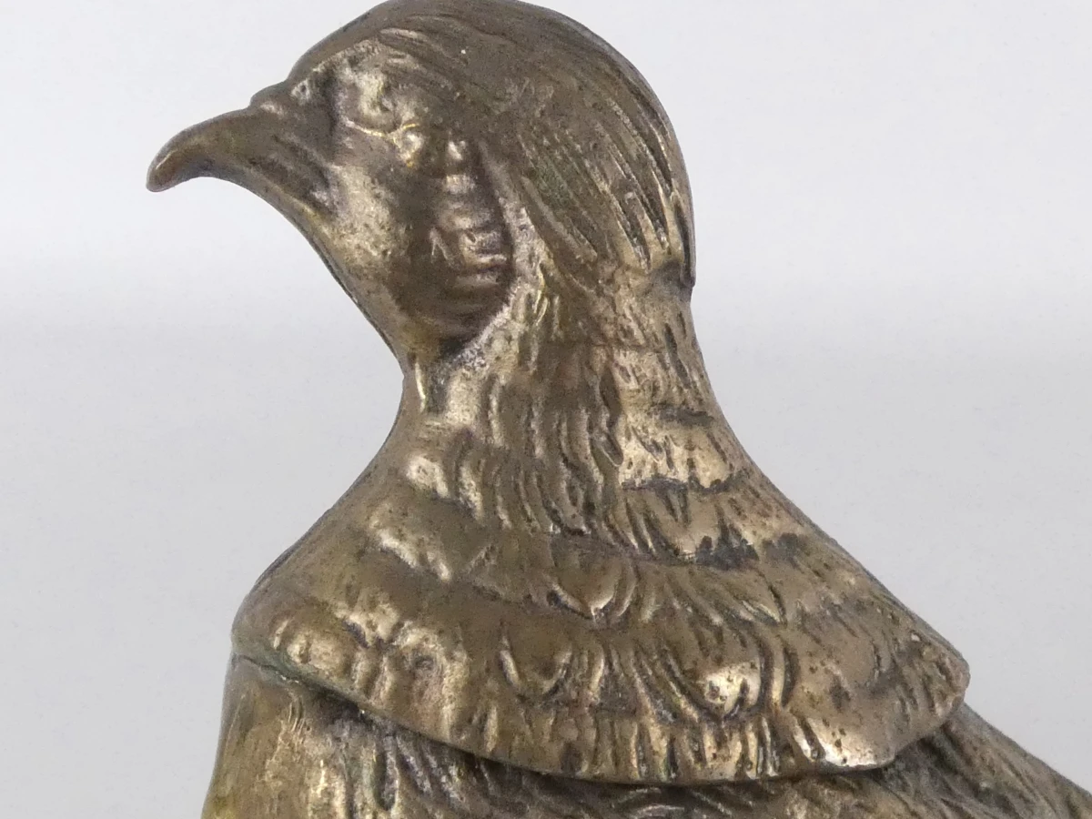Set van 5 decoratieve metalen fazantenbeeldjes - foto 9