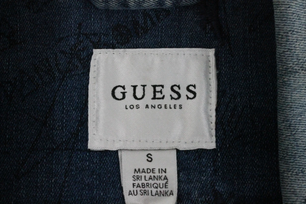 GUESS Doodle Art 90s Icon Denim Jacket - foto 9