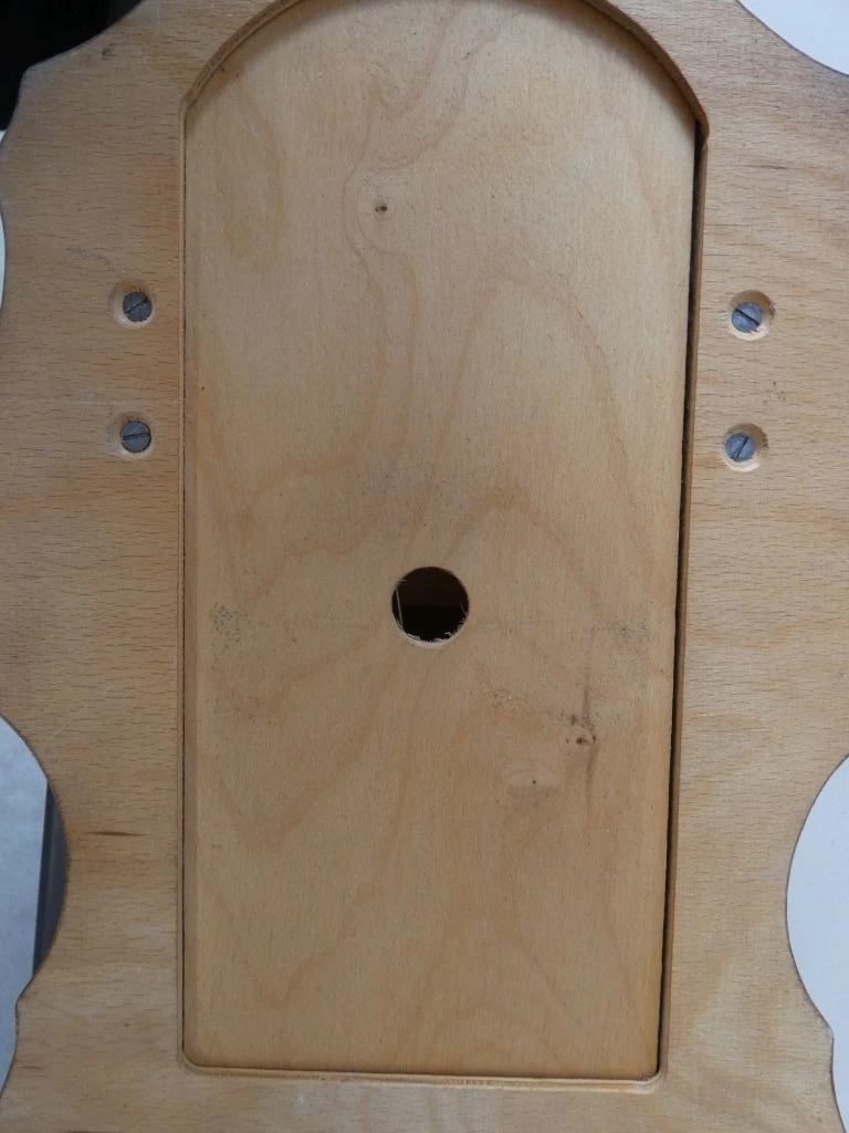 Antieke wandklok met slinger en gewichten - foto 6