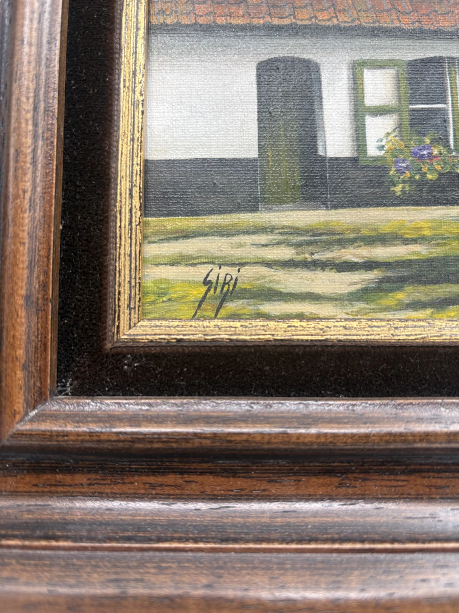 Schilderij van een huis - foto 3