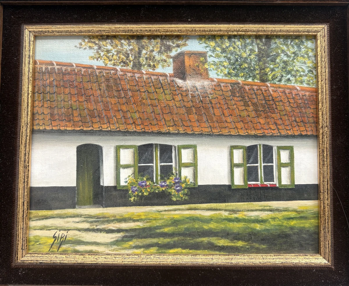 Schilderij van een huis - foto 2