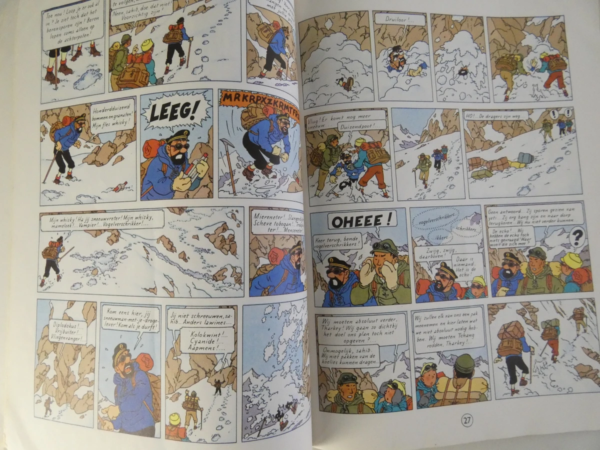 Set van 11 Kuifje stripboeken in het Nederlands - foto 3