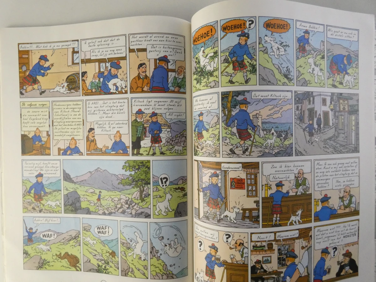 Set van 11 Kuifje stripboeken in het Nederlands – foto 4 – kavel bij De Kringwinkel, Heverlee