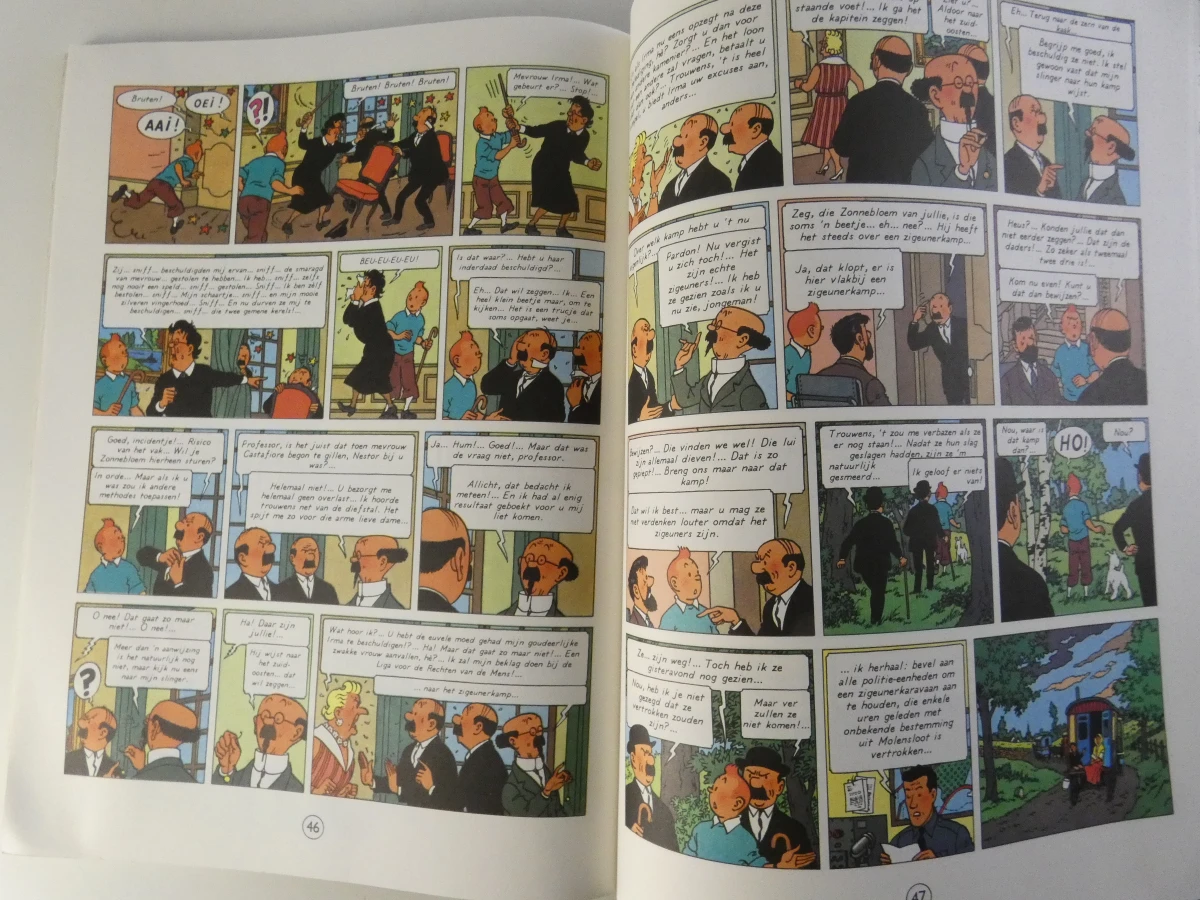 Set van 11 Kuifje stripboeken in het Nederlands – foto 5 – kavel bij De Kringwinkel, Heverlee
