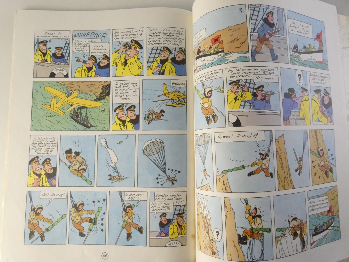 Set van 11 Kuifje stripboeken in het Nederlands - foto 6