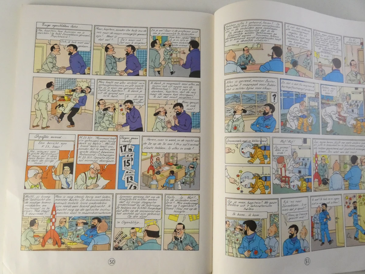 Set van 11 Kuifje stripboeken in het Nederlands – foto 7 – kavel bij De Kringwinkel, Heverlee