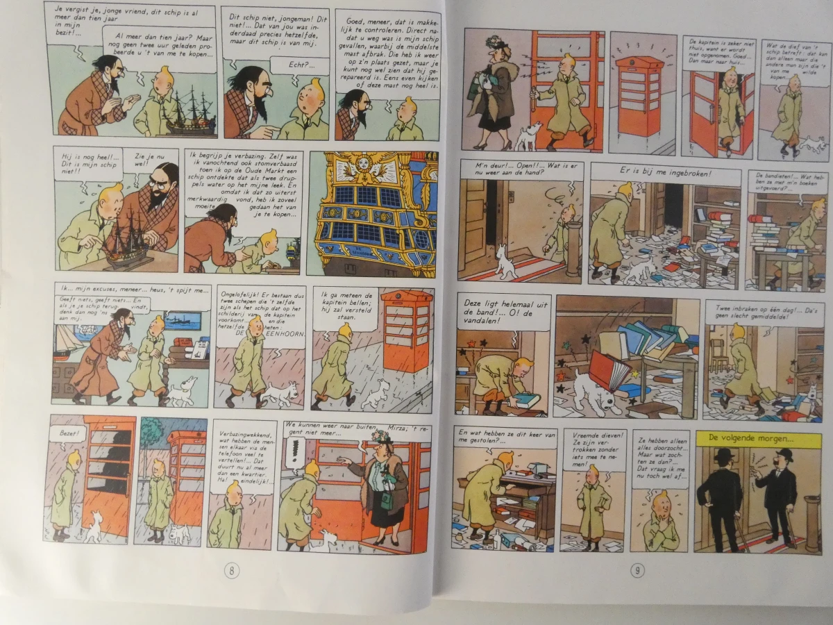 Set van 11 Kuifje stripboeken in het Nederlands - foto 10