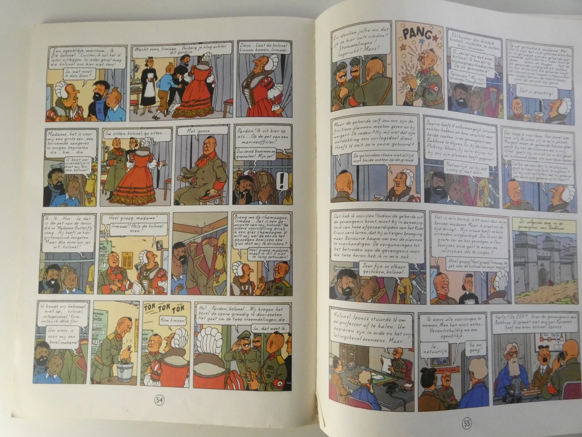 Set van 11 Kuifje stripboeken in het Nederlands - foto 11