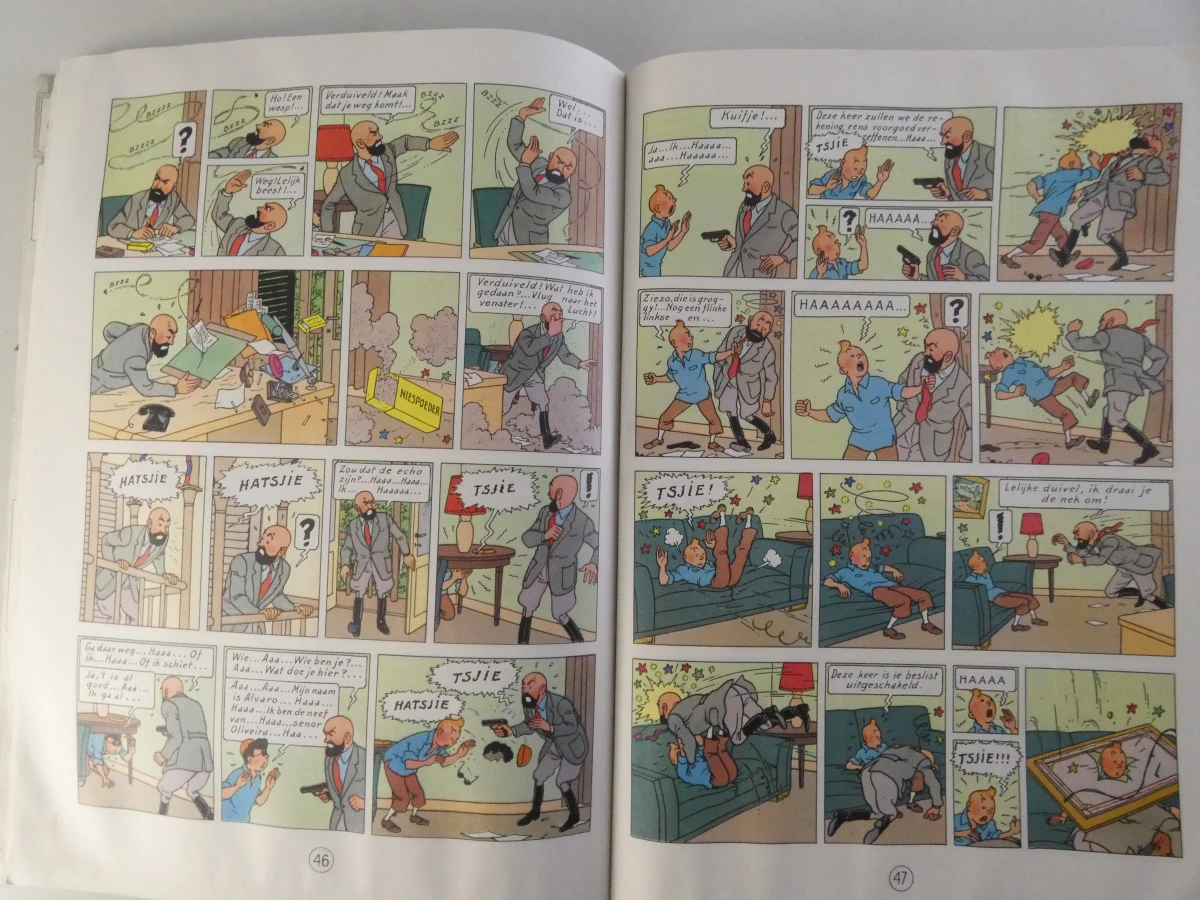 Set van 11 Kuifje stripboeken in het Nederlands - foto 13
