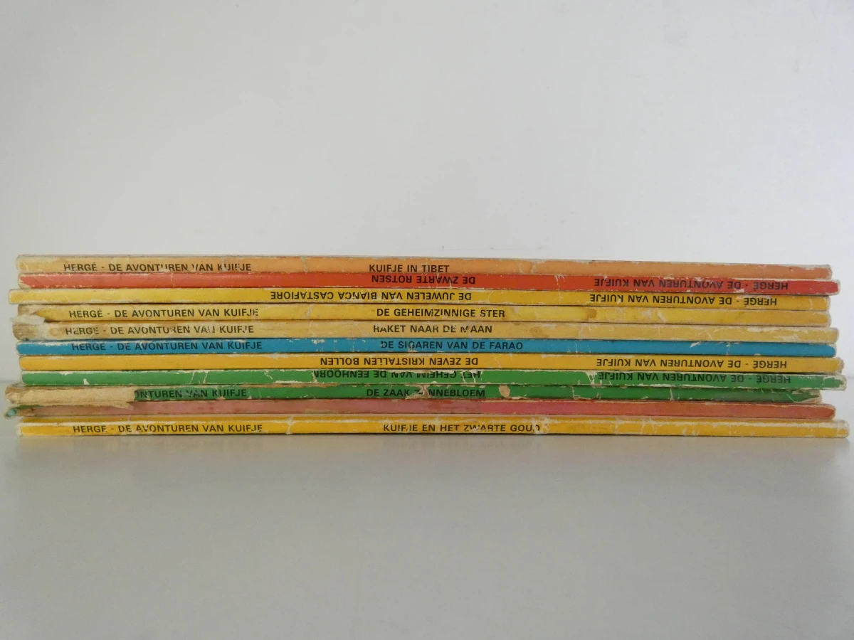 Set van 11 Kuifje stripboeken in het Nederlands - foto 14