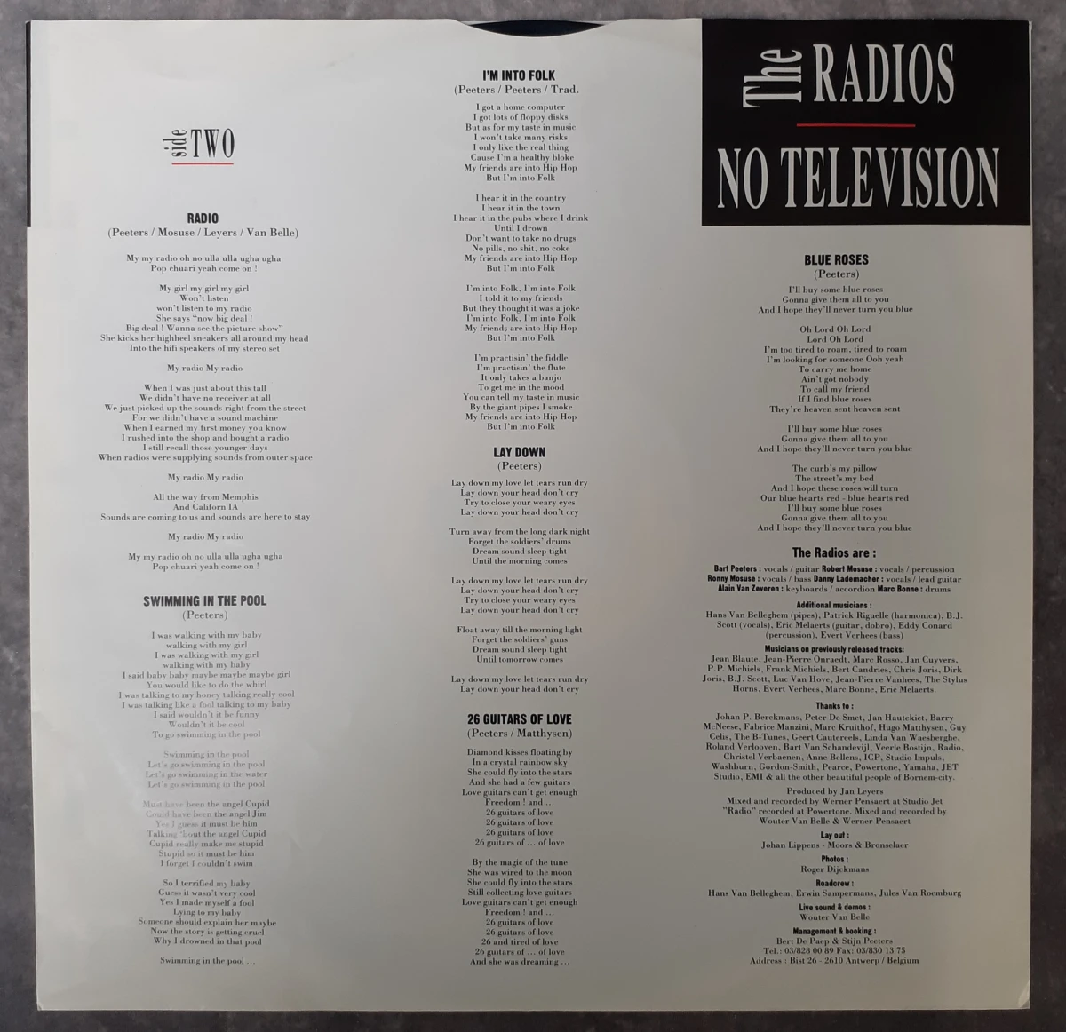 Vinyl: The Radios - No Television - foto 4