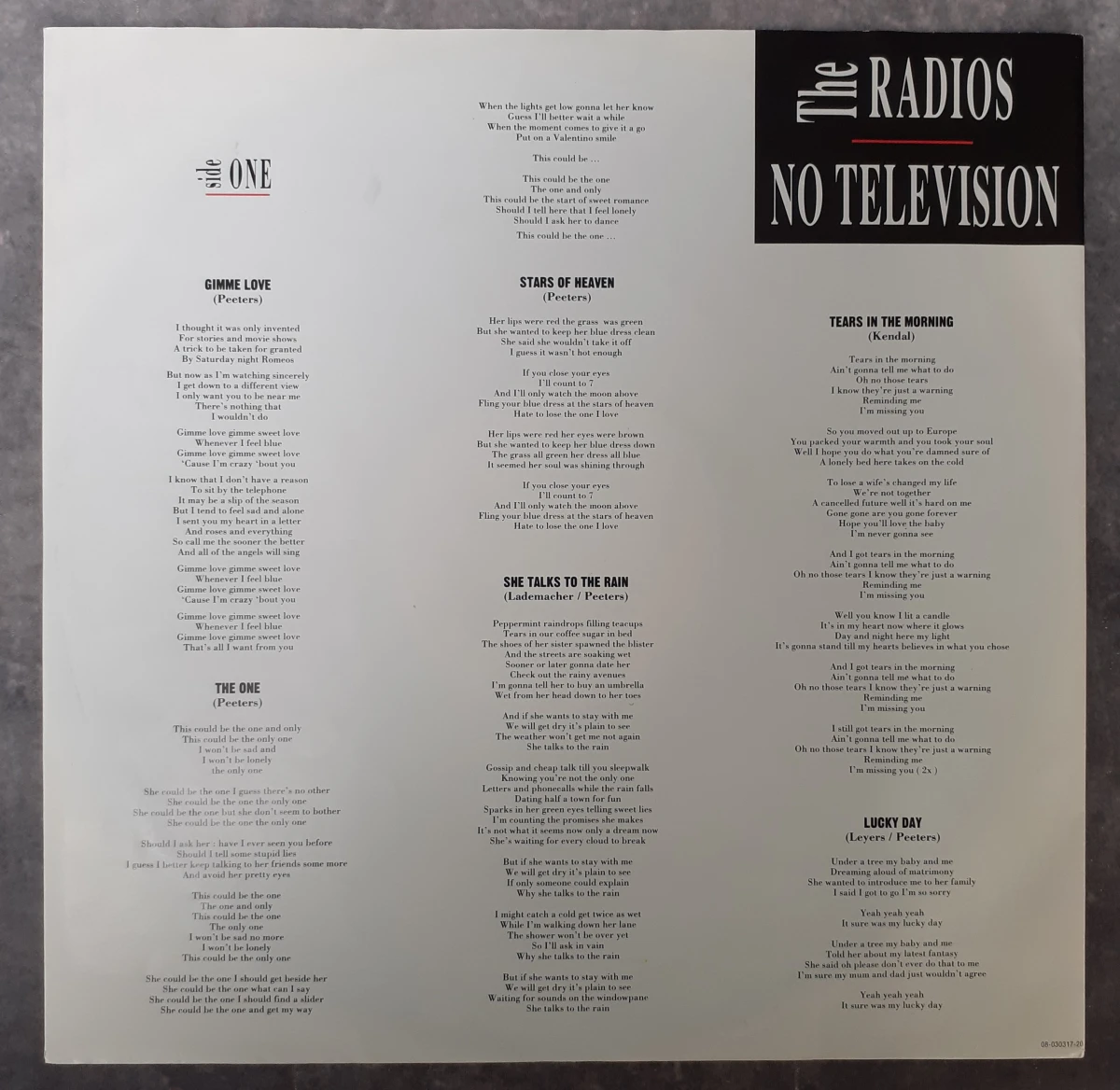 Vinyl: The Radios - No Television - foto 3