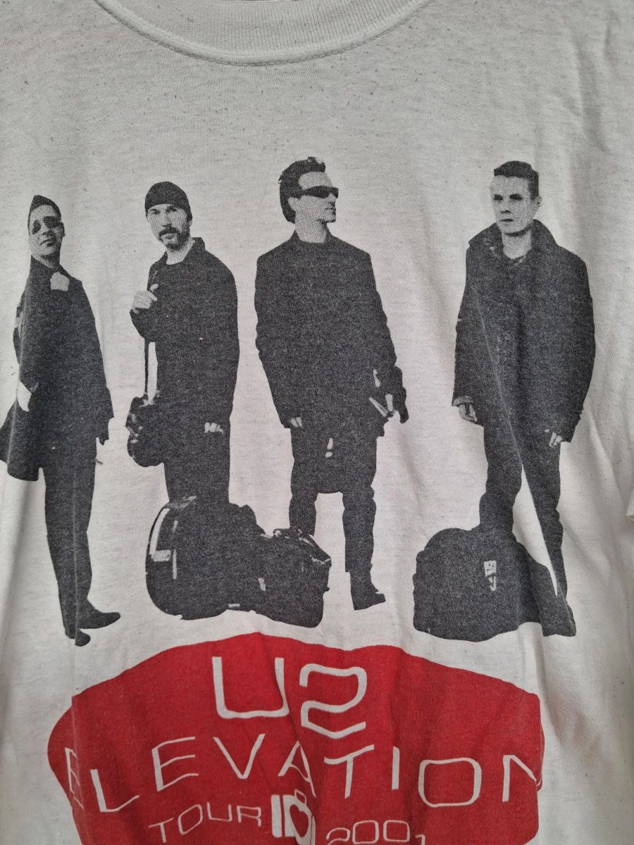 Vintage U2 Elevation Tour 2001 t-shirt
