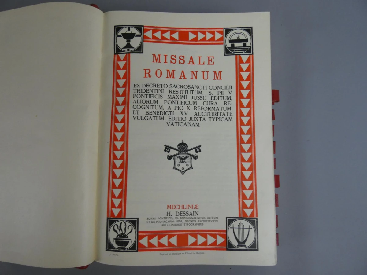 Missale Romanum H. Dessain Mechelen - foto 3