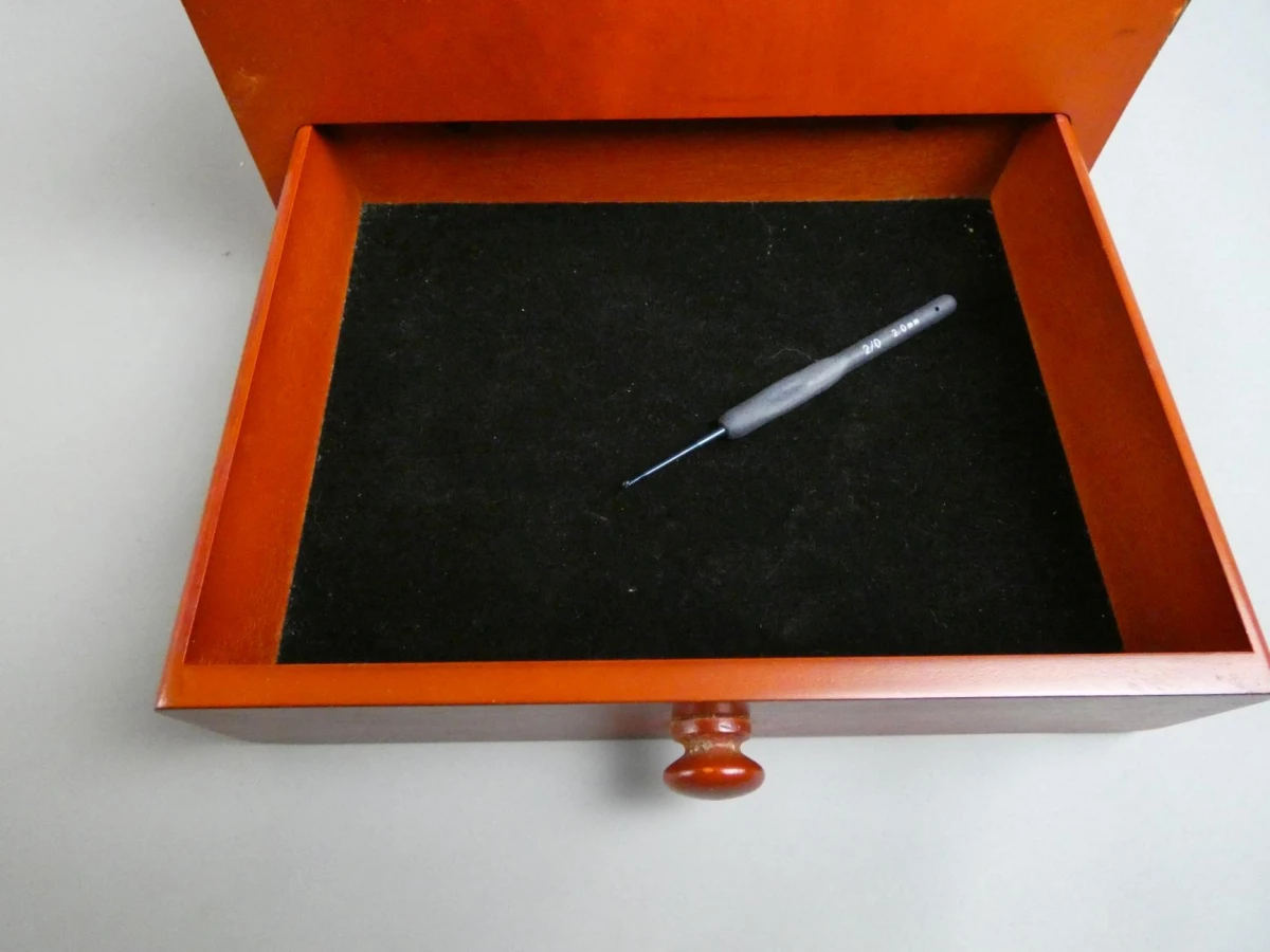 Houten naaibox met handgreep - foto 6