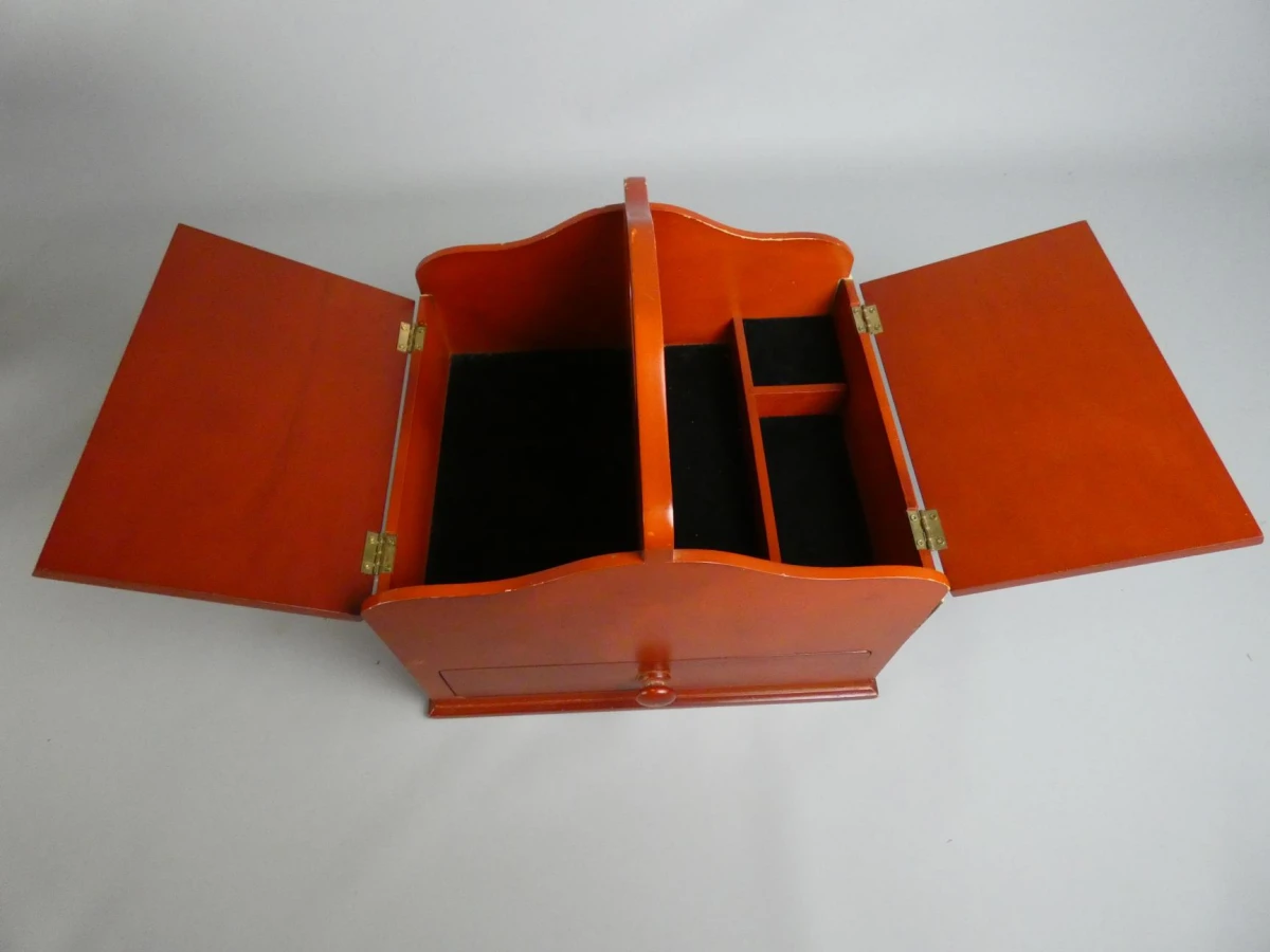 Houten naaibox met handgreep - foto 5