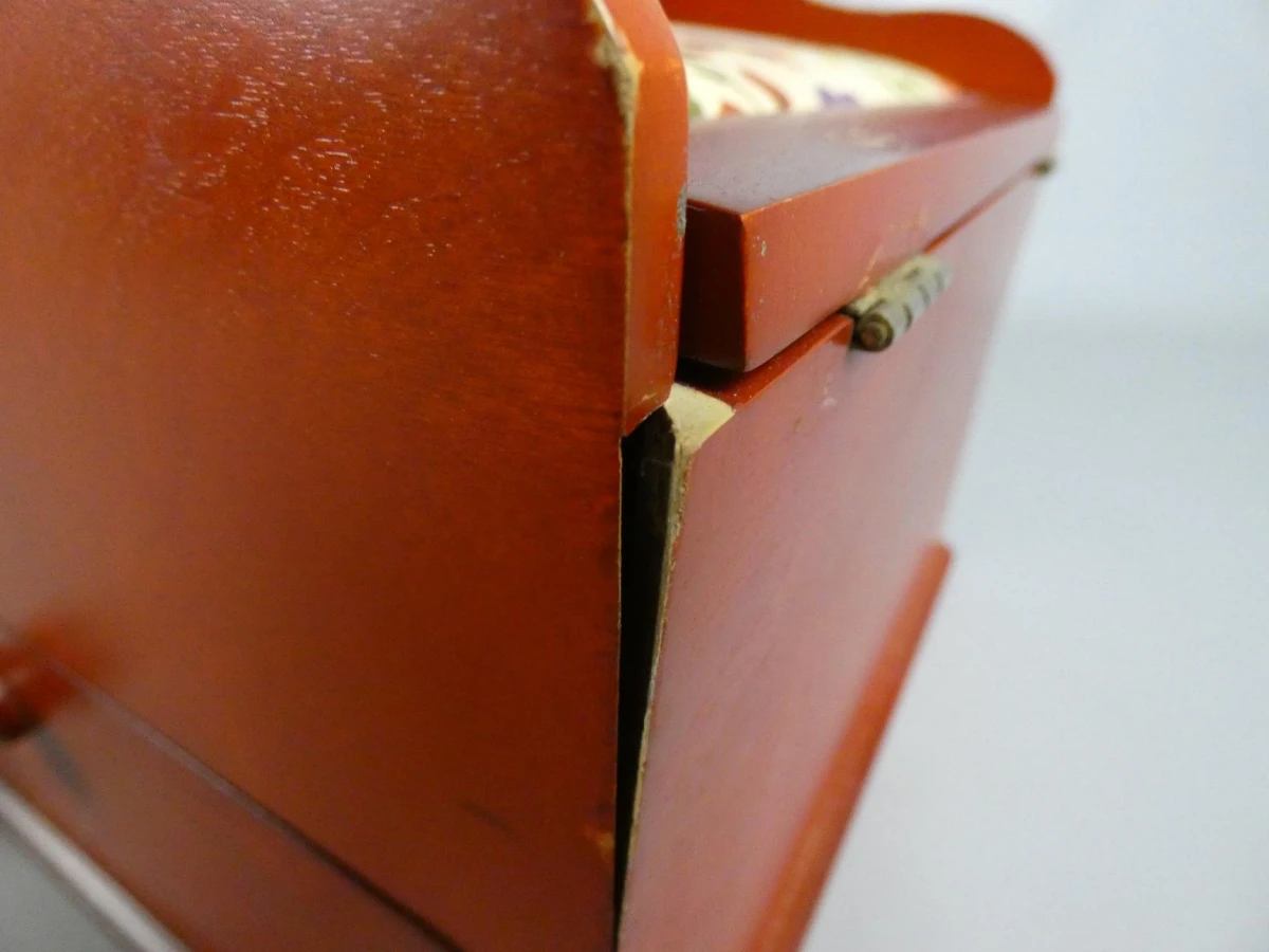 Houten naaibox met handgreep - foto 9