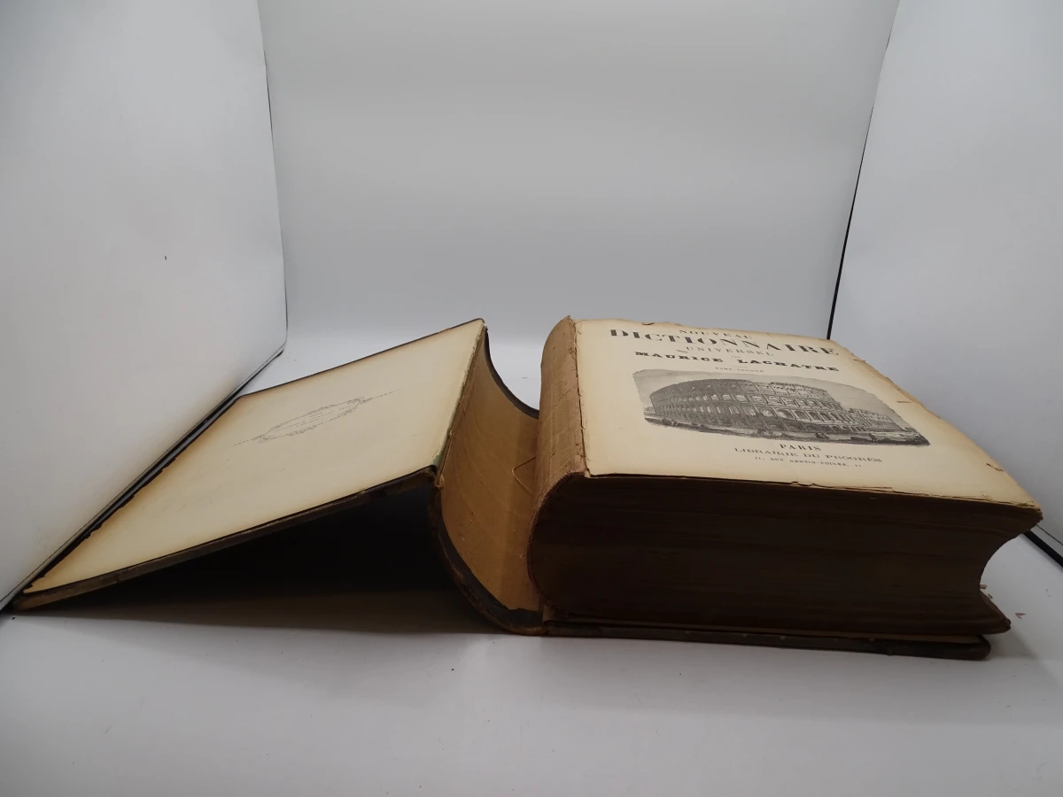 Oude set woordenboeken Dictionnaire Universel Maurice Lachat - foto 7