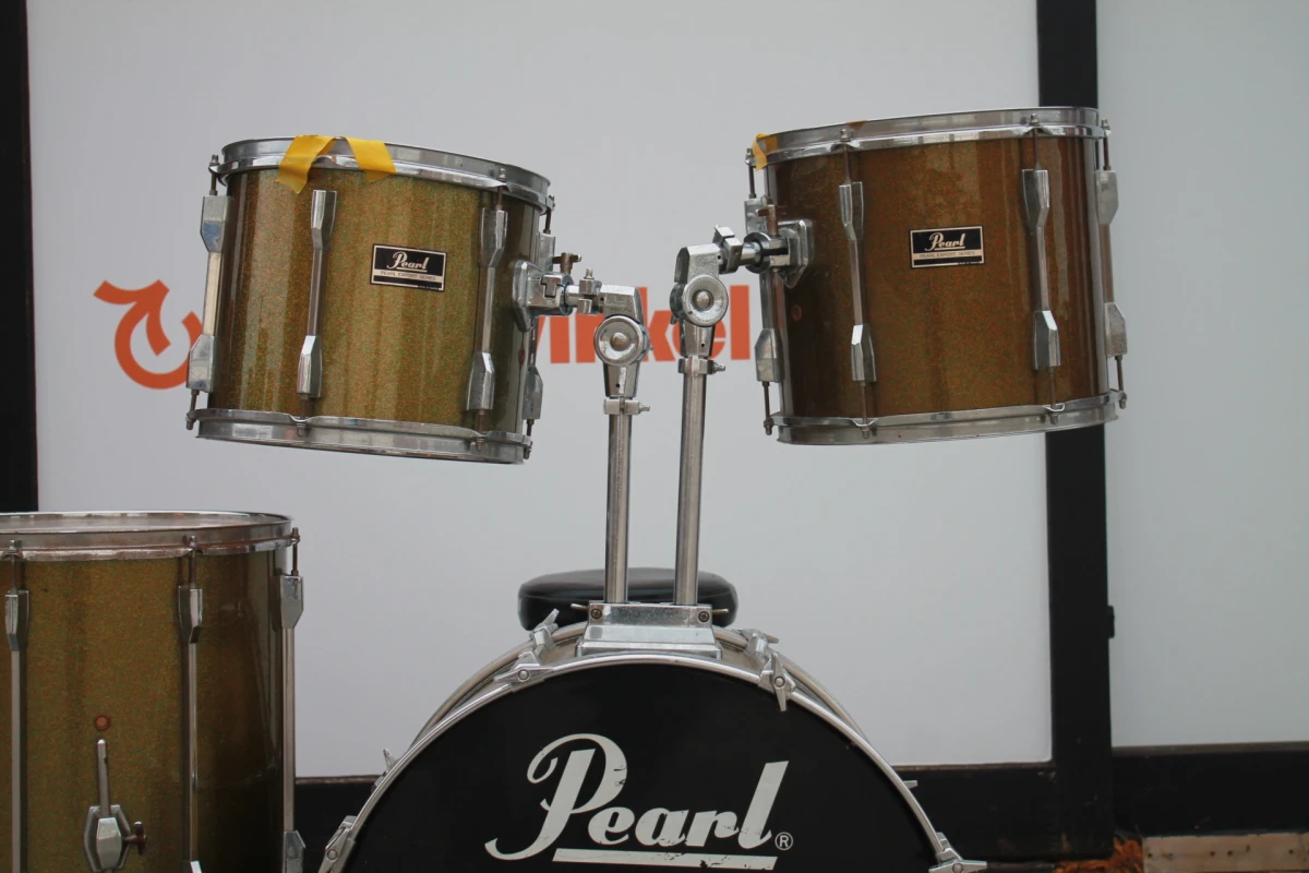Vintage Pearl drumstel - foto 7
