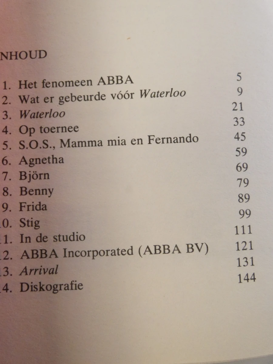 ABBA-verzameling: boeken, tijdschriften, krantenknipsels. - foto 21
