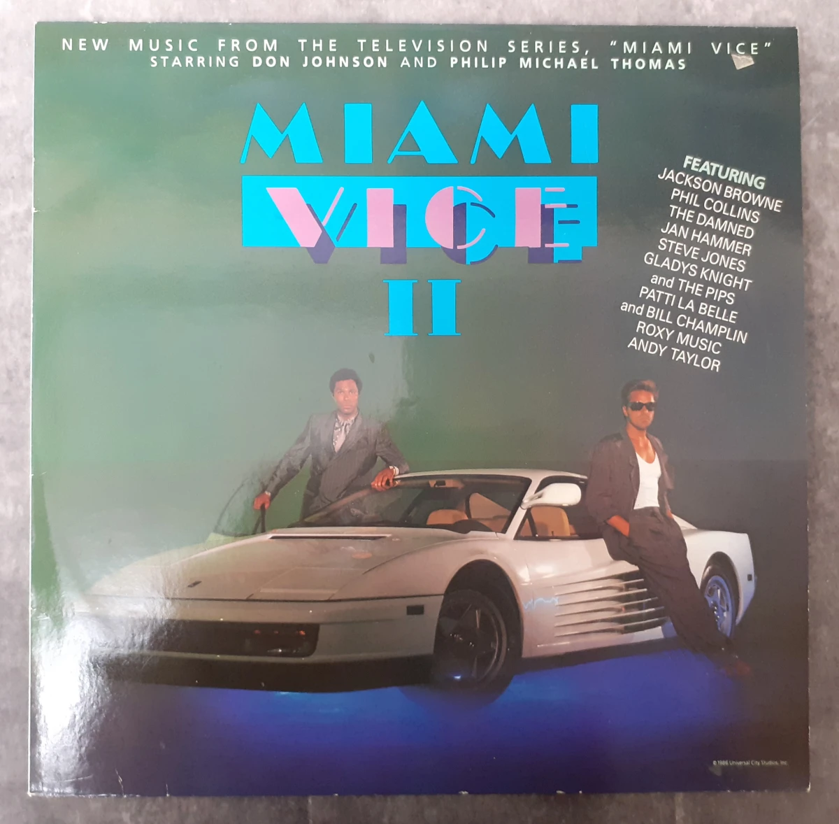 Vinyl: Miami Vice II + Maxi single Jan Hammer - Crocket's Theme - foto 2