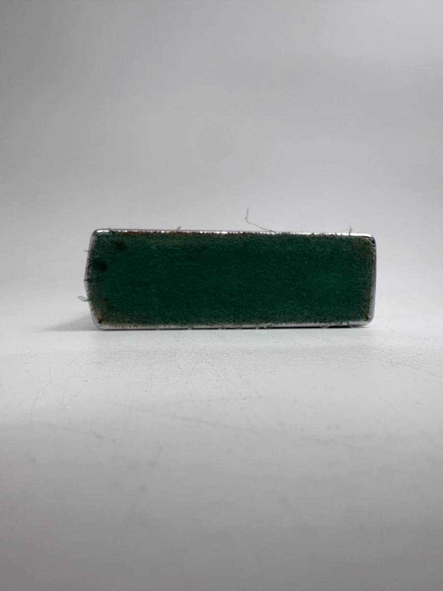Verzilverde aansteker met metalen etui - foto 4