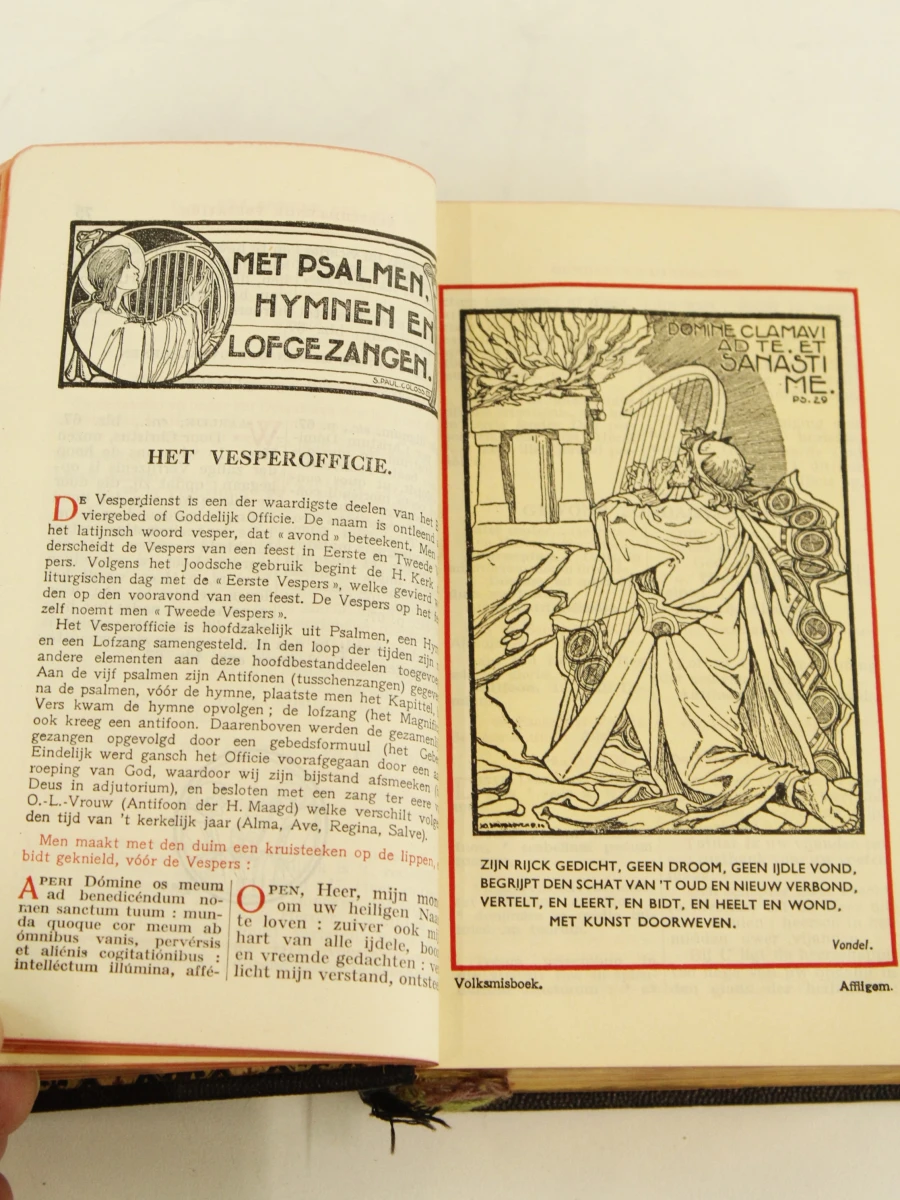 vintage set van drie misboekjes in lederen binding - foto 12